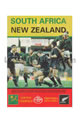 South Africa v New Zealand 1996 rugby  Programme